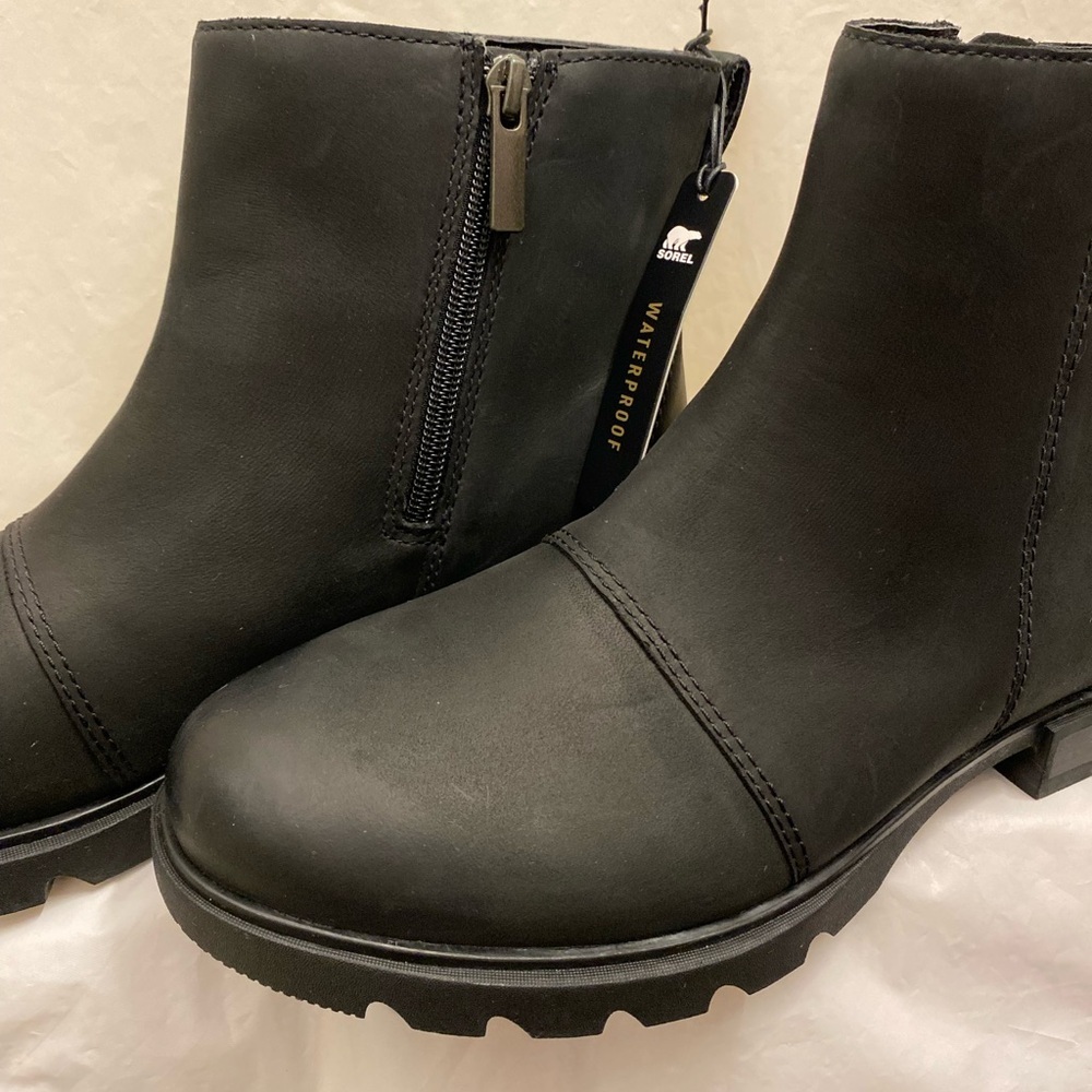 SOREL Emelie Zip Up Waterproof Boots - Picture 6 of 9